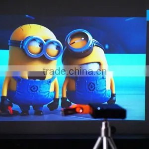Full hd 1080p 3d Cinema Proyector Movie Office Dlp Link Video Projector Portable Mini Led Projector thumbnail-2
