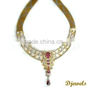 Diamond Necklaces, Gold Necklaces, Diamond Jewellery thumbnail-1