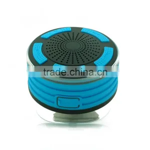 2016 New Technology Product LED IPX7 Waterproof Bluetooth Shower Speaker With FM Radio thumbnail-3