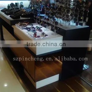 Glass Shop Counter and Optional Display Showcase for Sunglasses Furniture Display thumbnail-1