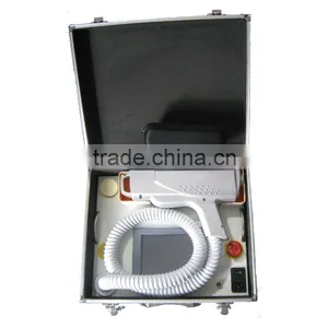 Easier Carry 10KG Nd Yag Laser for Tattoo Removal Machine to Remove Eyebrow, Eyelip and Wash Colors in Charcoal Carbon q Switch thumbnail-1