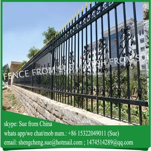 Guangzhou Direct Sales Wrought Iron Garden Fences Prices thumbnail-1