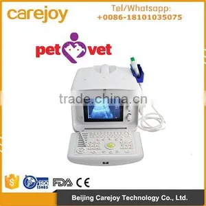 CE Approved 10 Inch Portable Veterinary Ultrasound Machine With 3.5MHz Convex Probe for Animal VET thumbnail-1