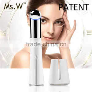 2016 New Wholesale Portable Chargeable Ionic Ultrasonic Electric Eye Massager thumbnail-1