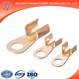 Open Barrel Terminals/Copper Mechanical Cable Terminal Ring Lug thumbnail-1