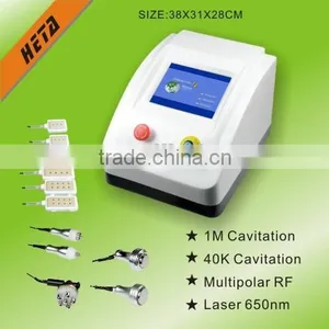 H-I004B Rf Slimming Lipo Laser Machine For Weight Loss , Vacuum Fat Liposuction System thumbnail-1