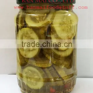 Pickled Sliced Cucumber in Glass Jar/tin thumbnail-1