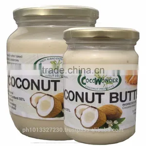 1 Liter - COCONUT BUTTER - Also Called Coconut Puree & Creamed of Coconut, Made of Matured Coconut & 100% Natural thumbnail-1