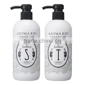 AROMA KIFI Damage Care Shampoo 500ml Made in Japan Rose and Jasmine thumbnail-1