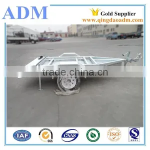 Single / Double Toilet Trailer With Galvanized Hot Dip thumbnail-2