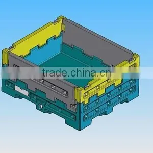 Foldable Pallet Container,plastic Pallet Container by Rotomoulding thumbnail-1