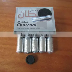 Smokeless Bamboo Round Shisha Charcoal thumbnail-1