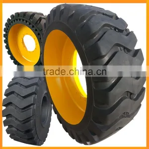 Loader Tire 17.5-25 Solid Tires for Liugong Motor Grader CLG4165 4180 4215 4230 thumbnail-1