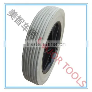 10 Inch Rubber Tyre 10x1.75 Semi-pneumatic Wheels thumbnail-1