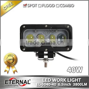 6.5in 40W High Power Offroad Motorcycle ATV UTV SUV Driving Light for Truck Trailer Tractor Harvester Agriculture Equipments thumbnail-1