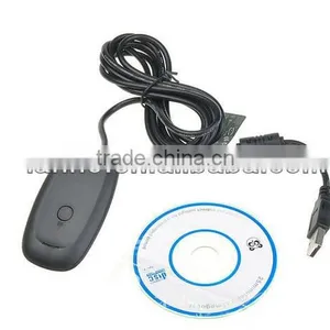 2014 New Useful Black PC Wireless Controller Gaming Receiver for Microsoft XBOX 360 thumbnail-1