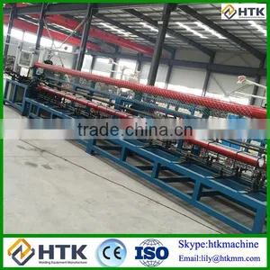 HTK GHJ-300 Automatic PLC Control Chain Link Fence Machine Factory thumbnail-6