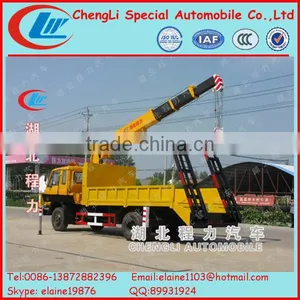 Dongfeng Flatbed Truck Mounted Crane thumbnail-4