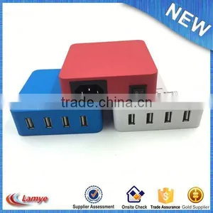 Retail Universal Charger ul 4 Port Usb Wall Charger 1a , thumbnail-6