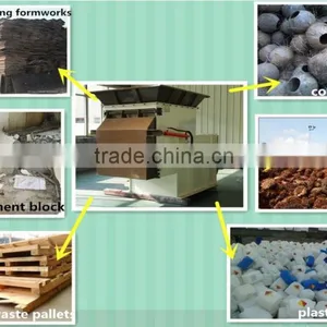2015 Popular Composite Crusher /Wood Pallet Crushing Machine thumbnail-1