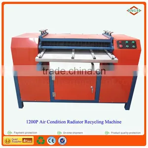 Air Conditioner Radiator Separator/Scrap Copper Wire Recycling Machine for Pvc Wire Cable Extrusion Machines thumbnail-1