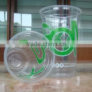 Clear Custom Printed pp Plastic Water Cup thumbnail-2