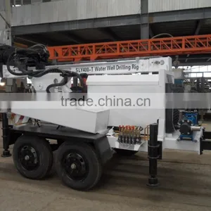Cheapest Trailer Mounted Bore Hole Water Well Drilling Machine thumbnail-6