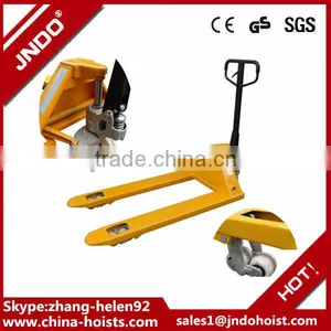 Hand Manual Pallet Jack With 6mm Thickness Steel thumbnail-1