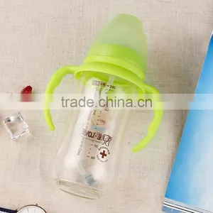 BPA-Free Best Glass Bottles for Breastfed Babies LFGB/FDA/EN14350-2 Certified Baby Feeding Bottle thumbnail-4