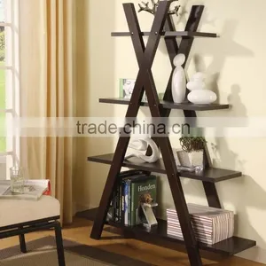 X-Shaped Bookshelf thumbnail-1