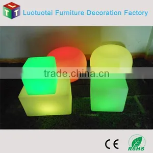16 Color Change Light up Led Cube Chair thumbnail-5