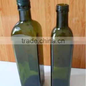 Olive Oil Glass Bottle Cooking Oil Glass Bottle Dark Green Galss Olive Oil Bottle thumbnail-3