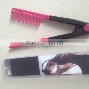 New V Style Hair Comb Hair Straightening thumbnail-2