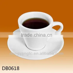 Factory Direct Wholesale Customized White Crockery Coffee Cup thumbnail-6