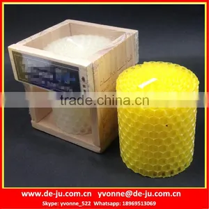 Customized LOGO Printing Cheap Pillar Candle thumbnail-1