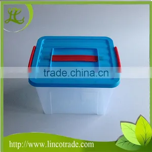 7L Plastic PP Storage Box With Handle thumbnail-1