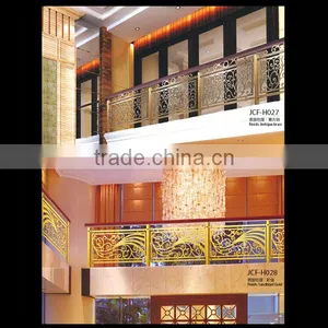 Luxury Design Indoor Balcony Aluminum Railing for Hotel and Villa thumbnail-1