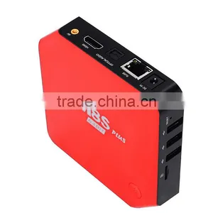 Latest Android tv Box M8S PLUS 64 BIT in Red Color/black Amlogic S905 Android 5.1 2g/16g thumbnail-4