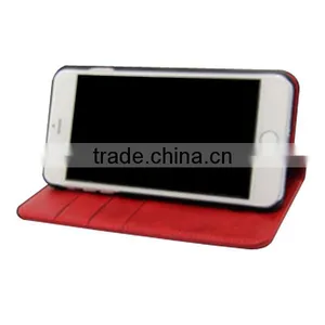 High Quality Real Leather Mobile Phone Leather Case, Multifunction Flip Stand With Card Slot Wallet Flip For IPhone6 thumbnail-3