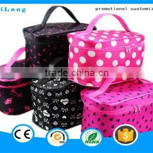 Wholesale High Quality Cheap Polyester Cosmetic Bags Canvas Cosmetic Bag thumbnail-3