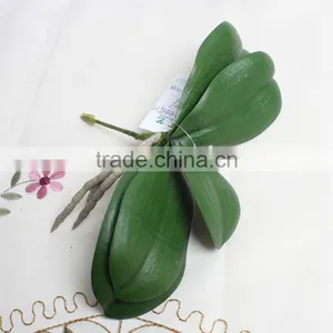 SJ013831 High Quality Real Touch Leaves From Artificial Phalaenopsis Orchid Flower/orchid Leaves thumbnail-4
