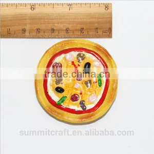 Italy Souvenir Fridge Magnet Resin Delicate Pizza Fridge Magnet thumbnail-3