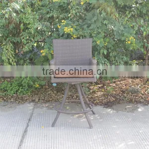 Outdoor Bar Furniture Revolve Bar Chair Rattan Bar Stool thumbnail-4