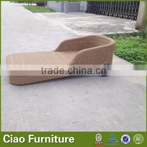 2015 New Design Hotel Furniture Rattan Sun Lounge thumbnail-2