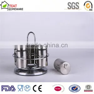 Sealed Glass Salt Pepper Canister Storage Jar thumbnail-6