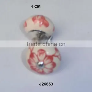 Hand Painted Ceramic Knob Available in Other Colour and Patterns thumbnail-1