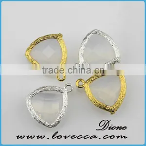 Cheap Wholesale Glass Natural Quartz Stone Pendant thumbnail-6