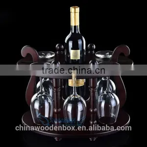 Elegant Wooden Wine Racks,single Animals Bottle Wine Rack Decorative Black Single Bottle Wine Rack thumbnail-1