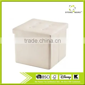 High Quality Durable Faux Leather Snacks Suddry Storage Ottoman thumbnail-1