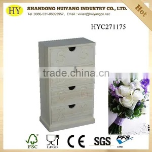 Wooden Cabinet Desktop Makeup Storage Organizer thumbnail-1